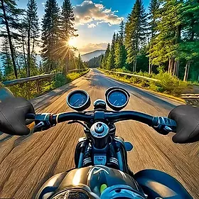 Motorcycle Racer Road Mayhem